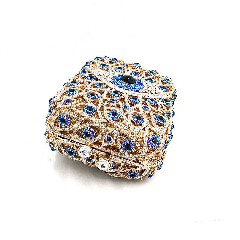 Chequered Diamond Bridal Purse