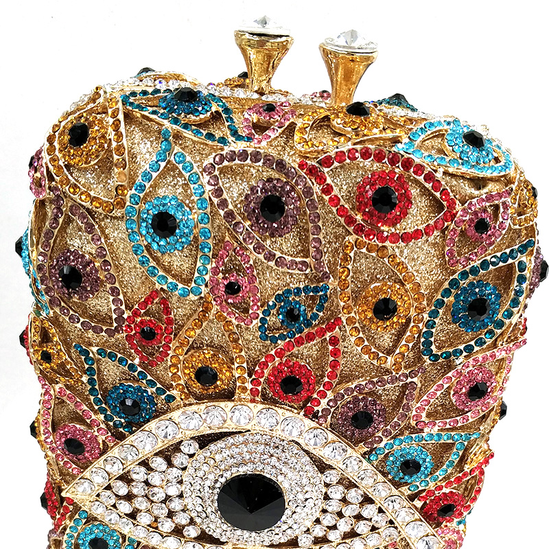 Chequered Diamond Bridal Purse