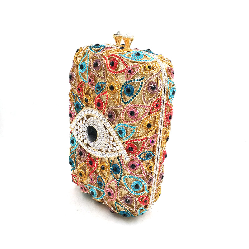 Chequered Diamond Bridal Purse