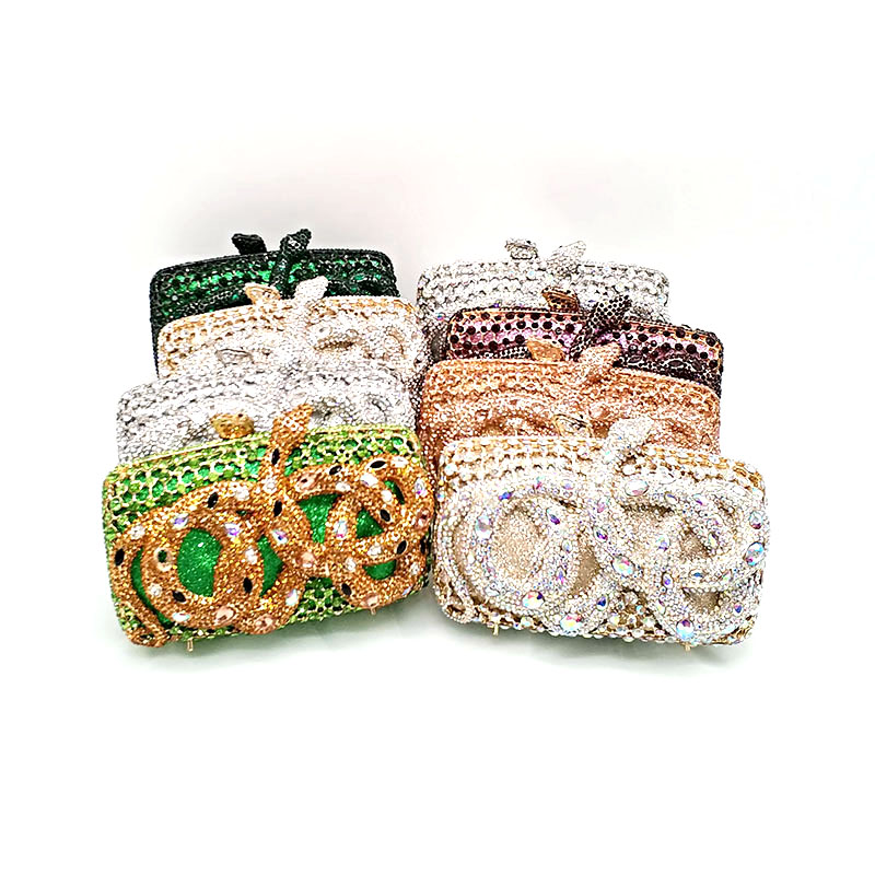 Snake Crystal Bag