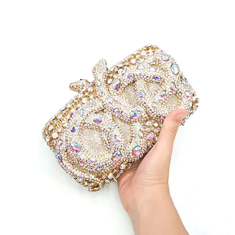 Snake Crystal Bag