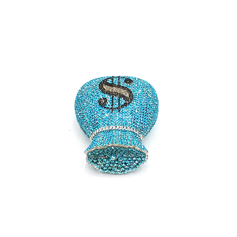 Money Rhinestone Purse