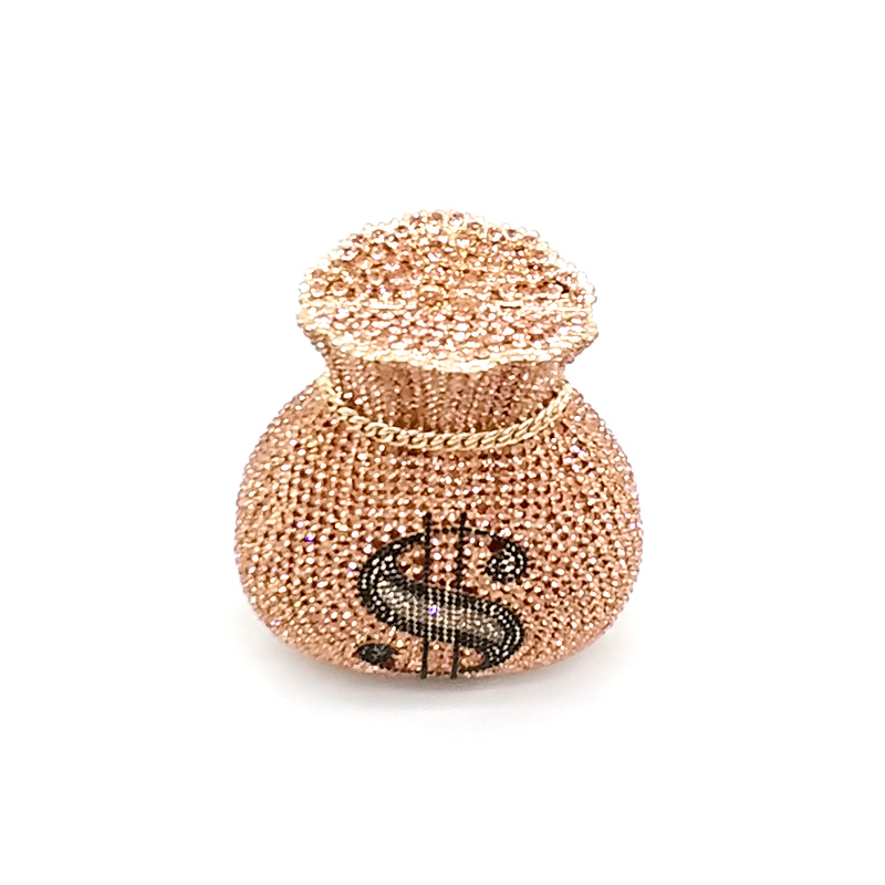 Money Rhinestone Purse