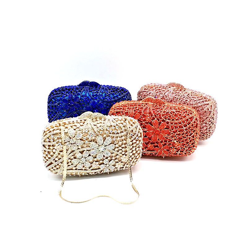 Flower Crystal Purse