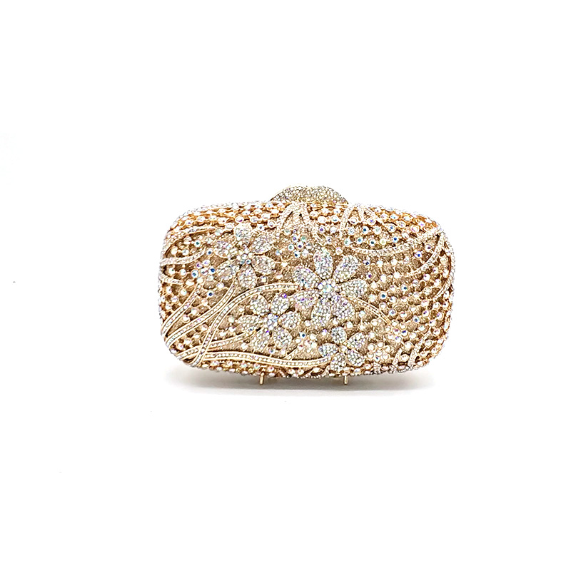 Flower Crystal Purse