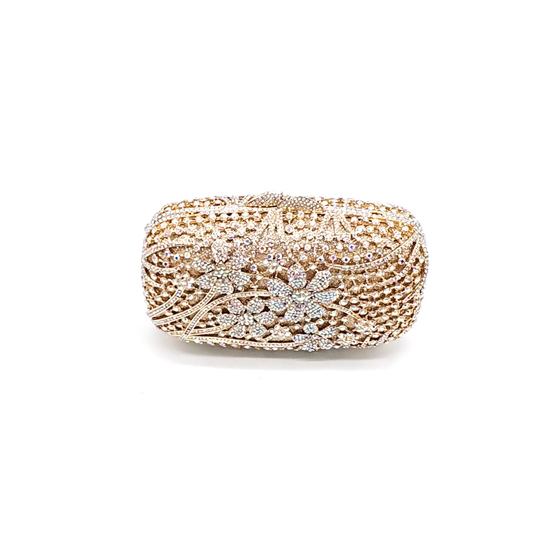 Flower Crystal Purse