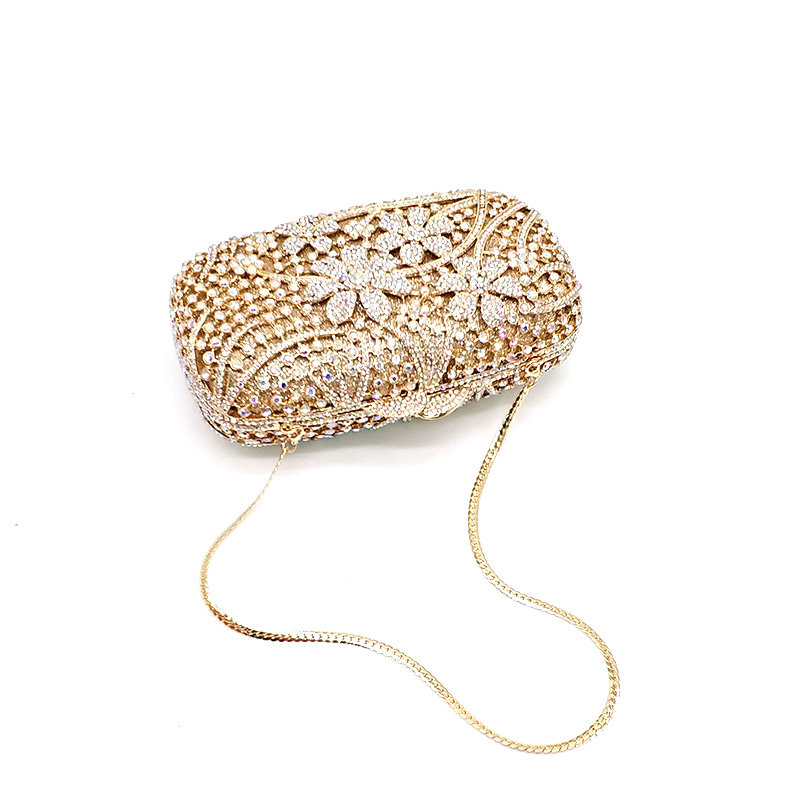 Flower Crystal Purse
