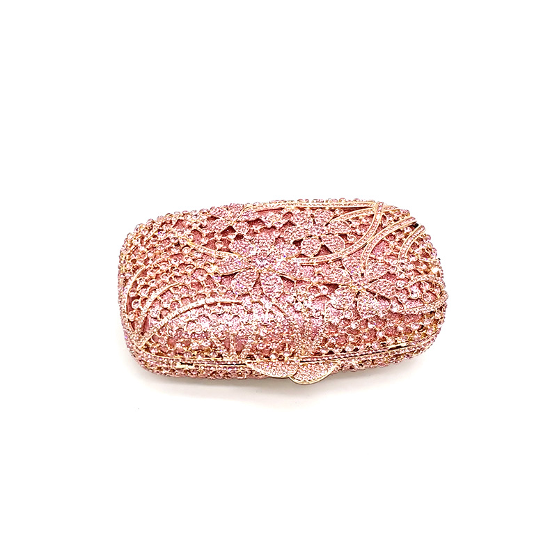 Flower Crystal Purse