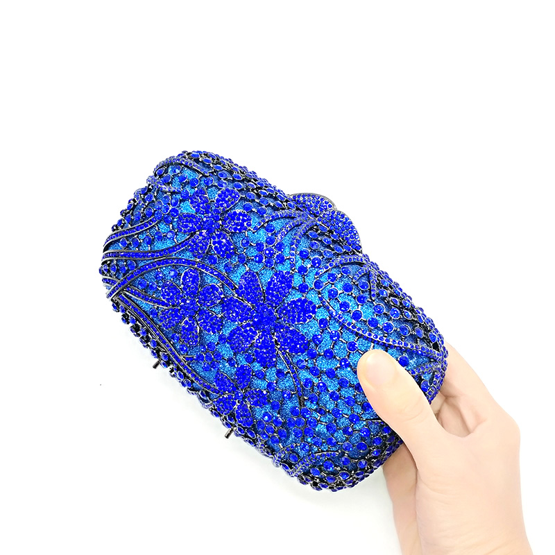Flower Crystal Purse