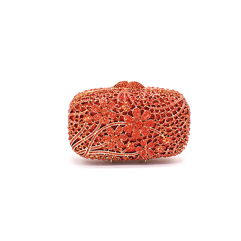 Flower Crystal Purse