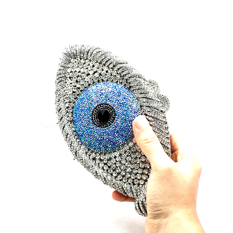 Evil Eye Crystal Purse