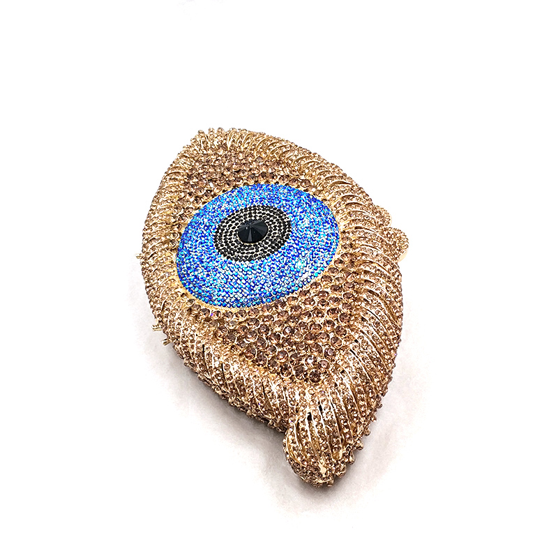Evil Eye Crystal Purse