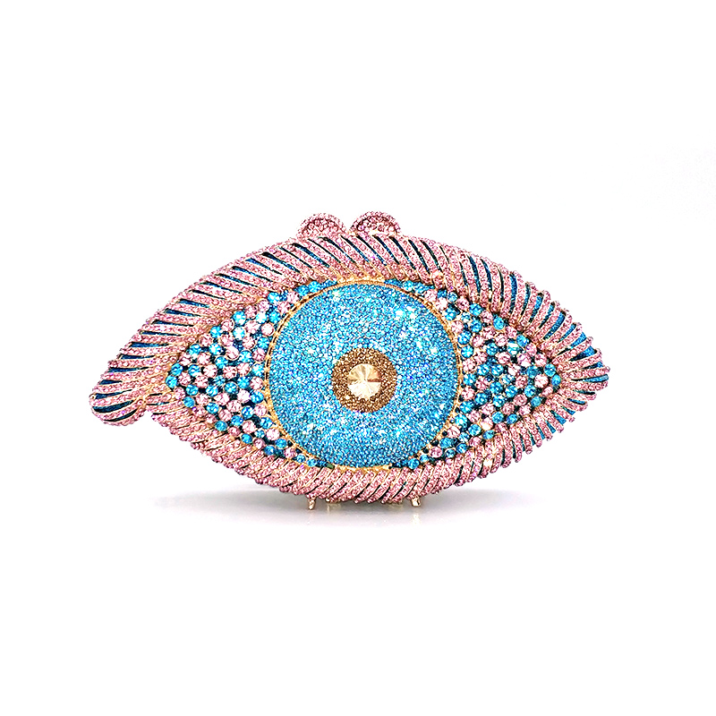 Evil Eye Crystal Purse