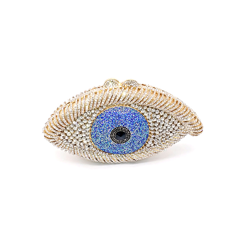 Evil Eye Crystal Purse