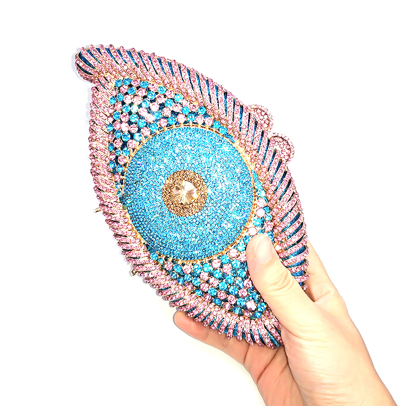Evil Eye Crystal Purse