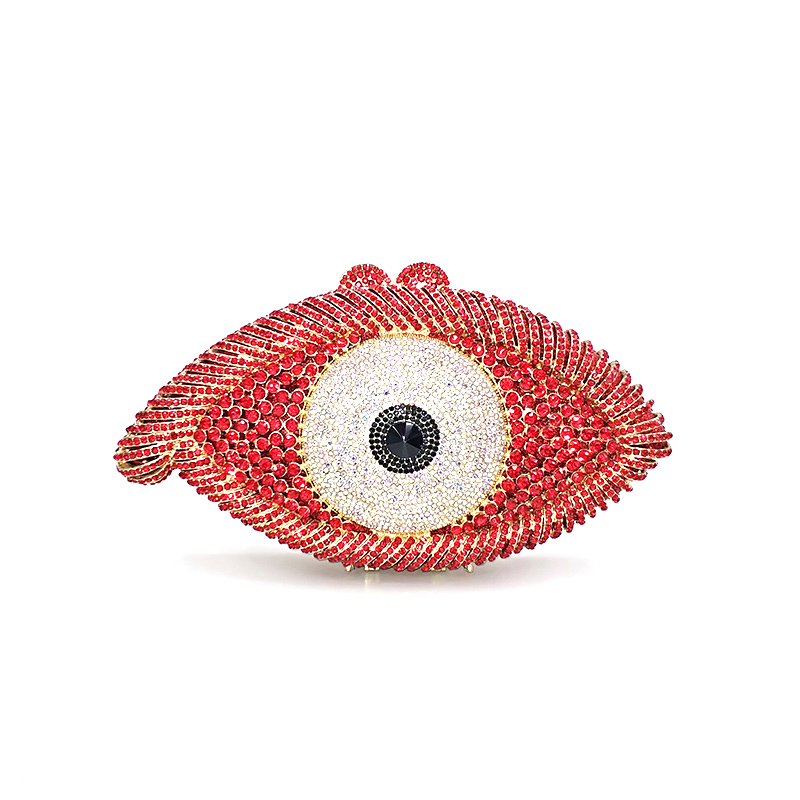 Evil Eye Crystal Purse