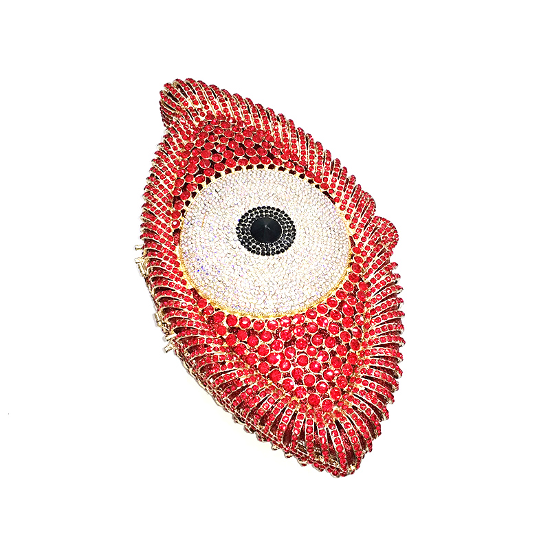 Evil Eye Crystal Purse