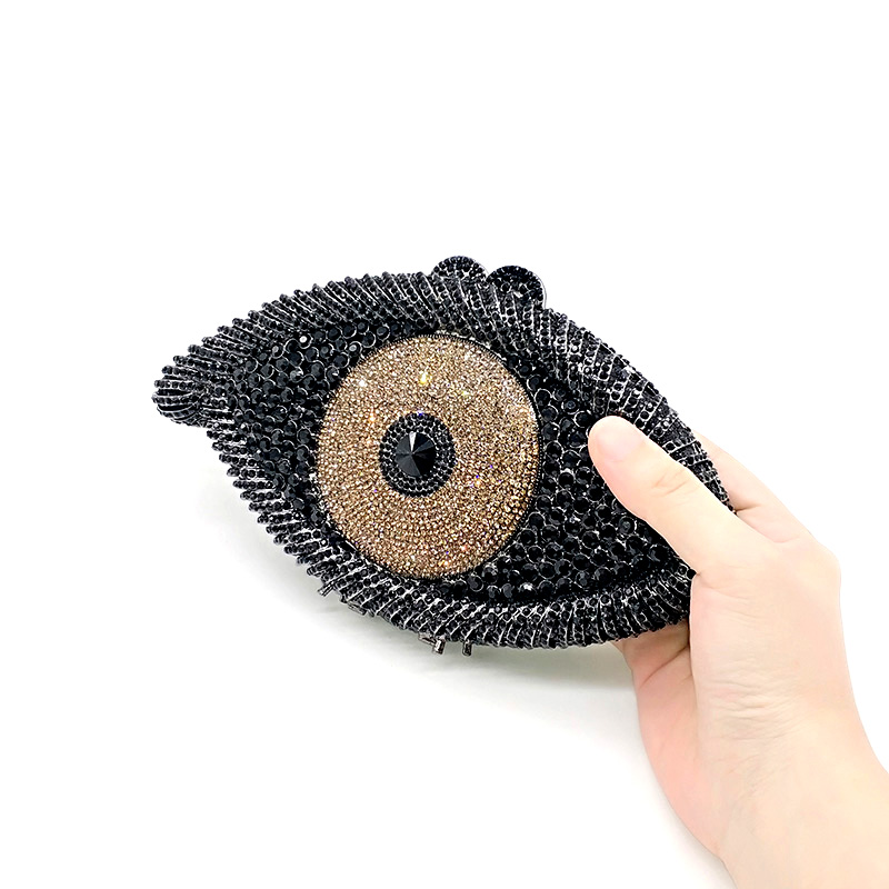 Evil Eye Crystal Purse