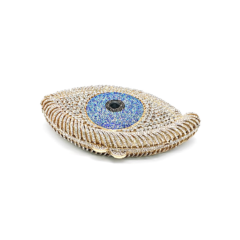 Evil Eye Crystal Purse