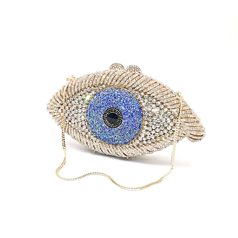 Evil Eye Crystal Purse