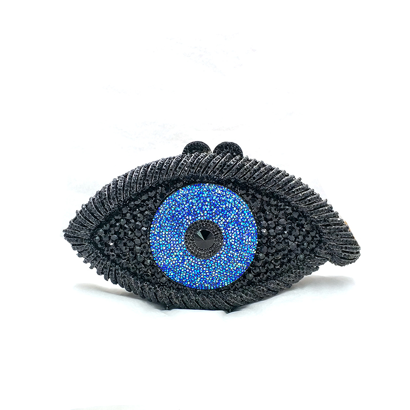 Evil Eye Crystal Purse
