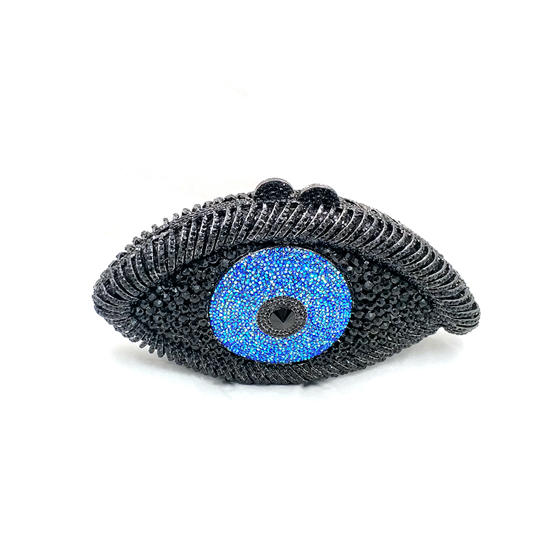 Evil Eye Crystal Purse