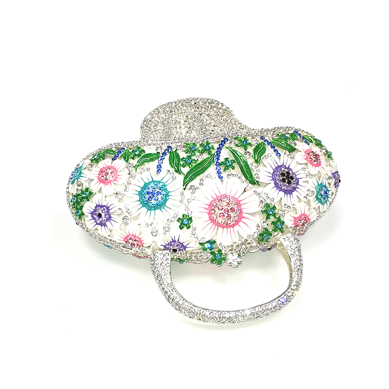 Floral Basket Bag