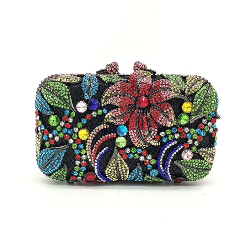 Retro Flower Clutch