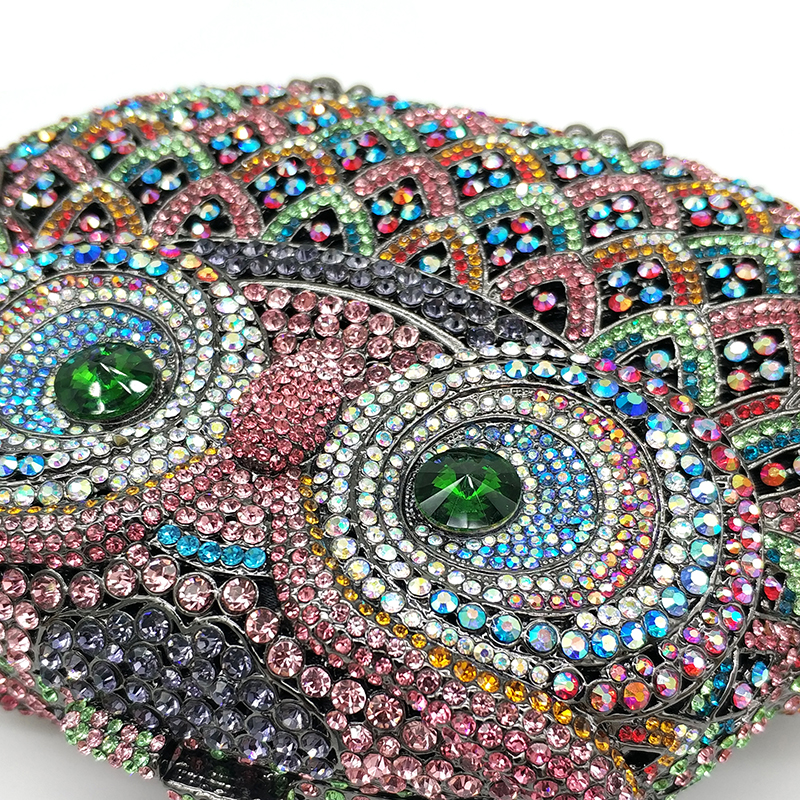 Owl Rhinestone Purse