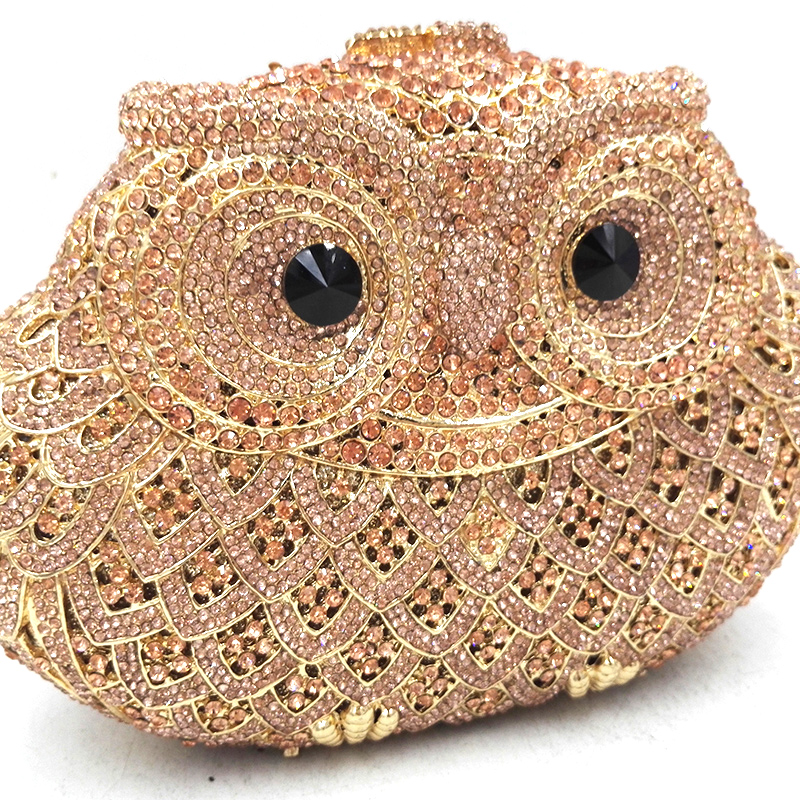 Owl Rhinestone Purse