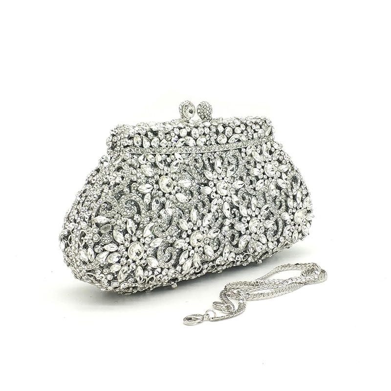 Brilliant Floral Evening Bag