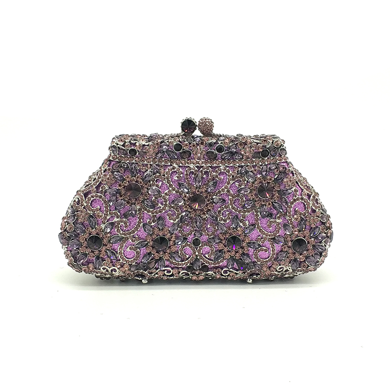 Brilliant Floral Evening Bag