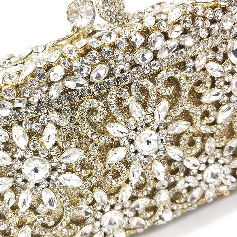 Brilliant Floral Evening Bag