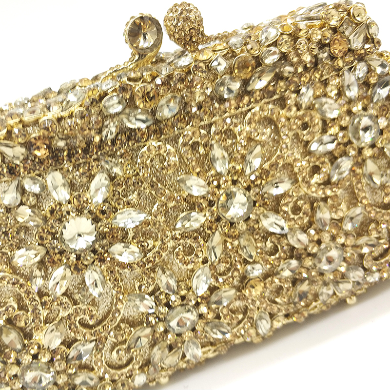 Brilliant Floral Evening Bag