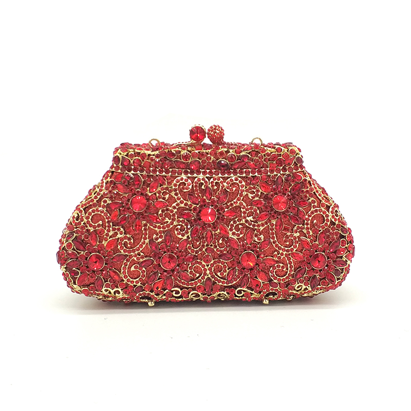 Brilliant Floral Evening Bag