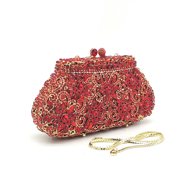 Brilliant Floral Evening Bag
