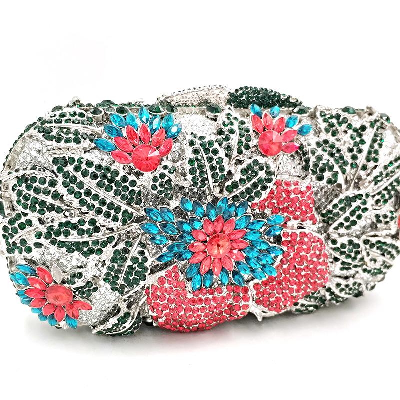 Elegant Floral Clutch
