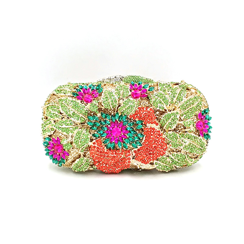Elegant Floral Clutch