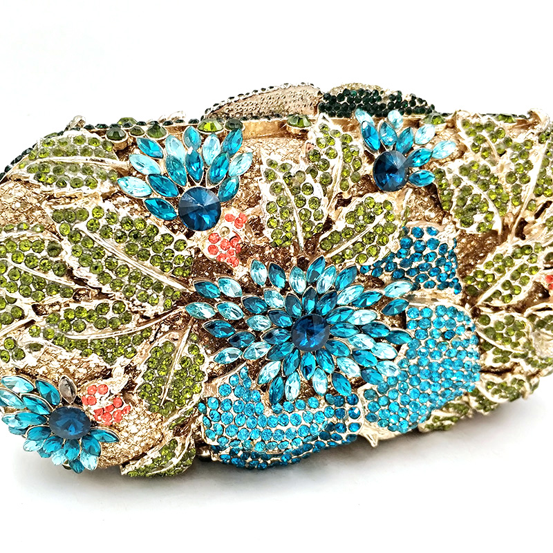 Elegant Floral Clutch
