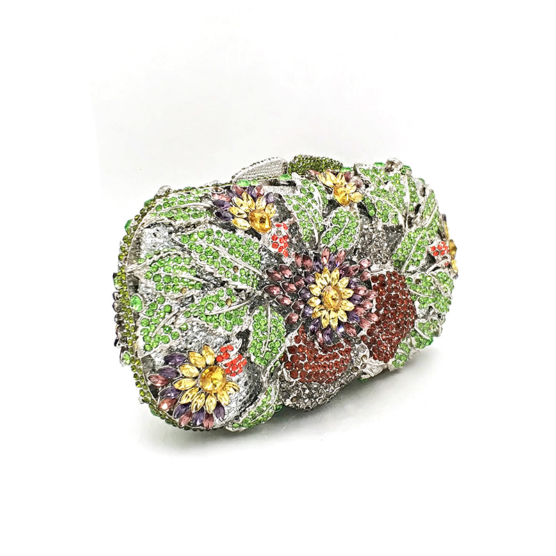 Elegant Floral Clutch