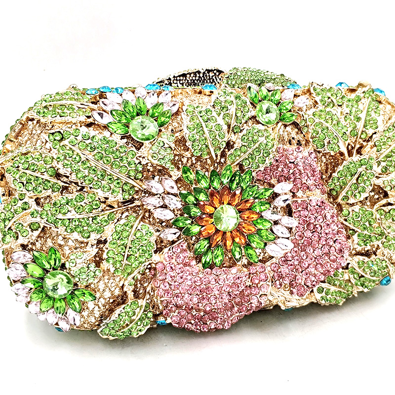 Elegant Floral Clutch