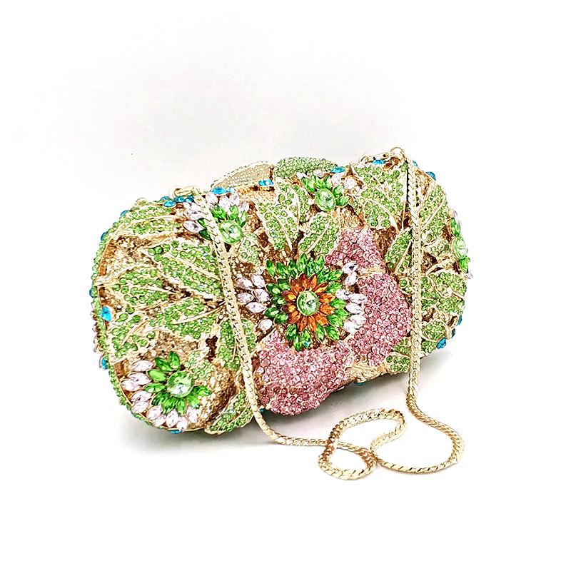 Elegant Floral Clutch