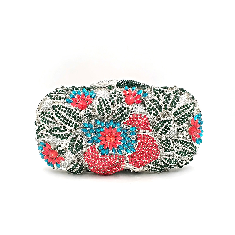 Elegant Floral Clutch