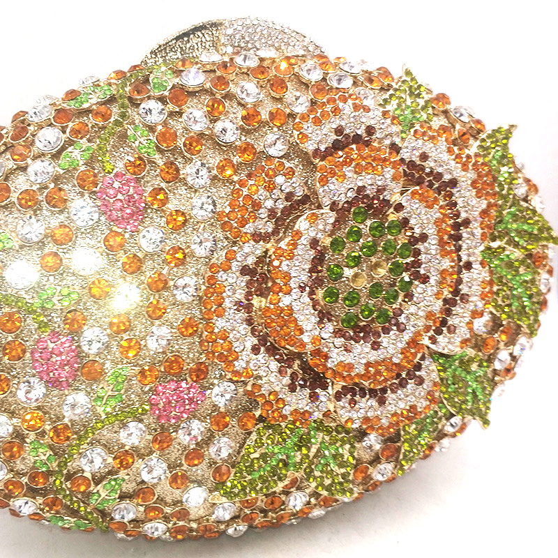 Elegant Floral Clutch