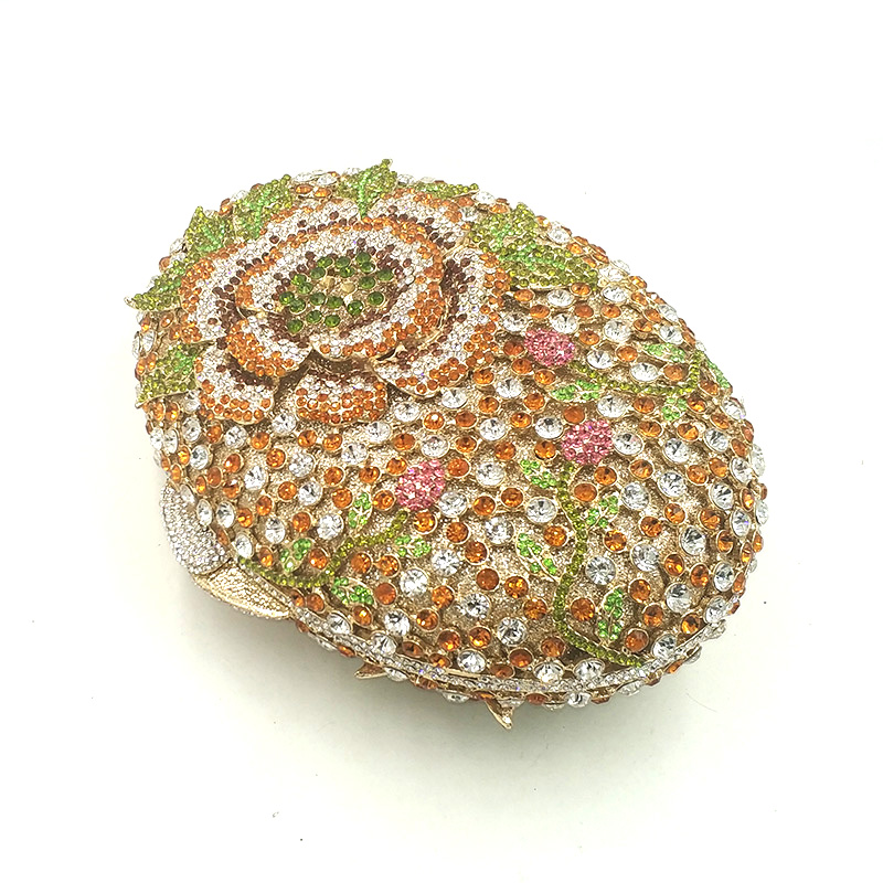 Elegant Floral Clutch