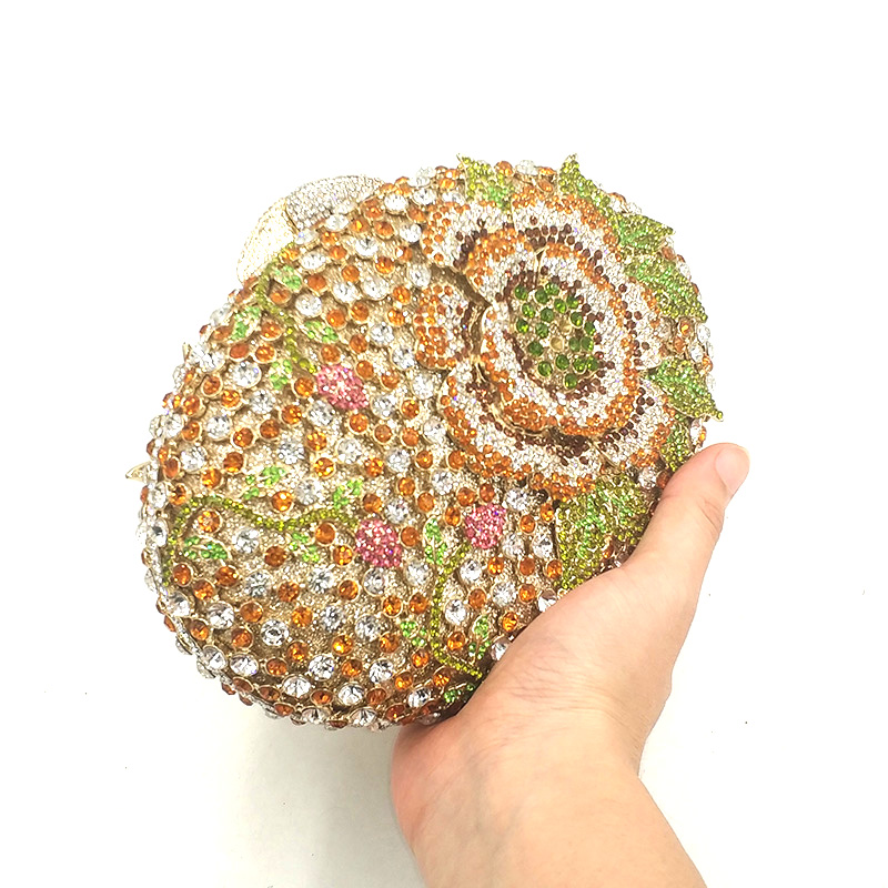 Elegant Floral Clutch