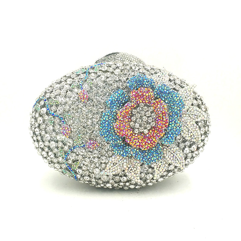 Elegant Floral Clutch