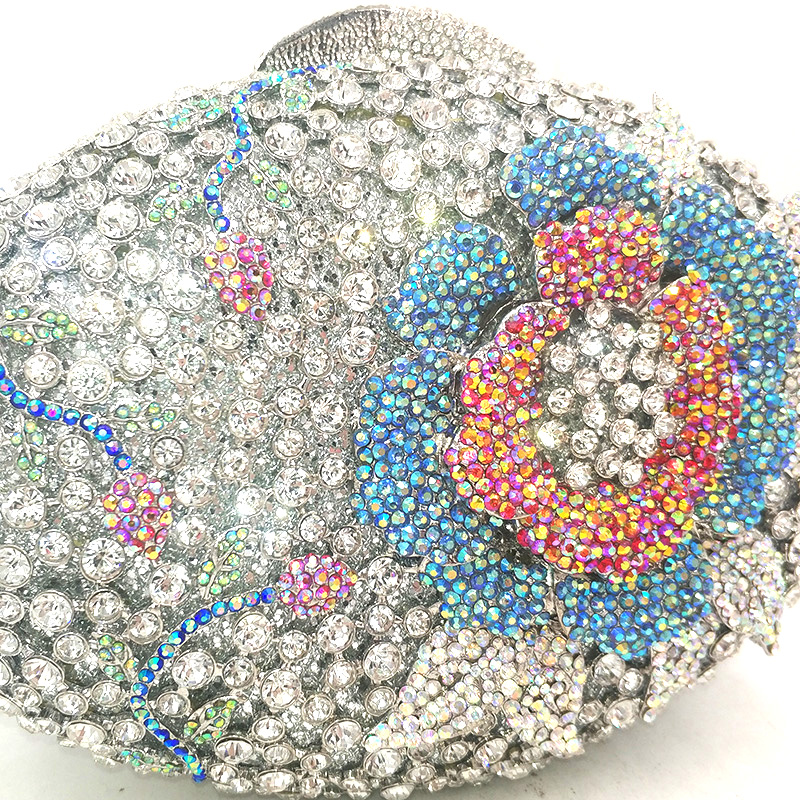 Elegant Floral Clutch