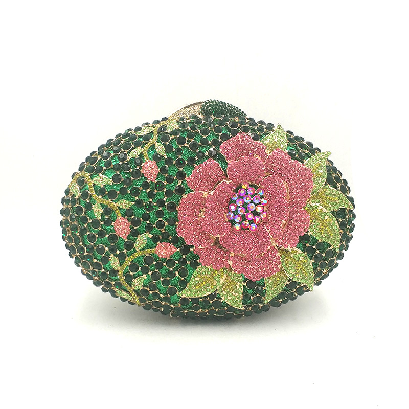 Elegant Floral Clutch