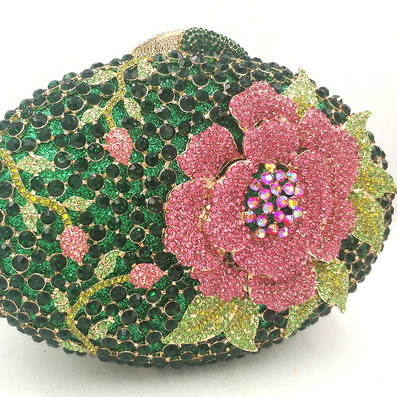 Elegant Floral Clutch